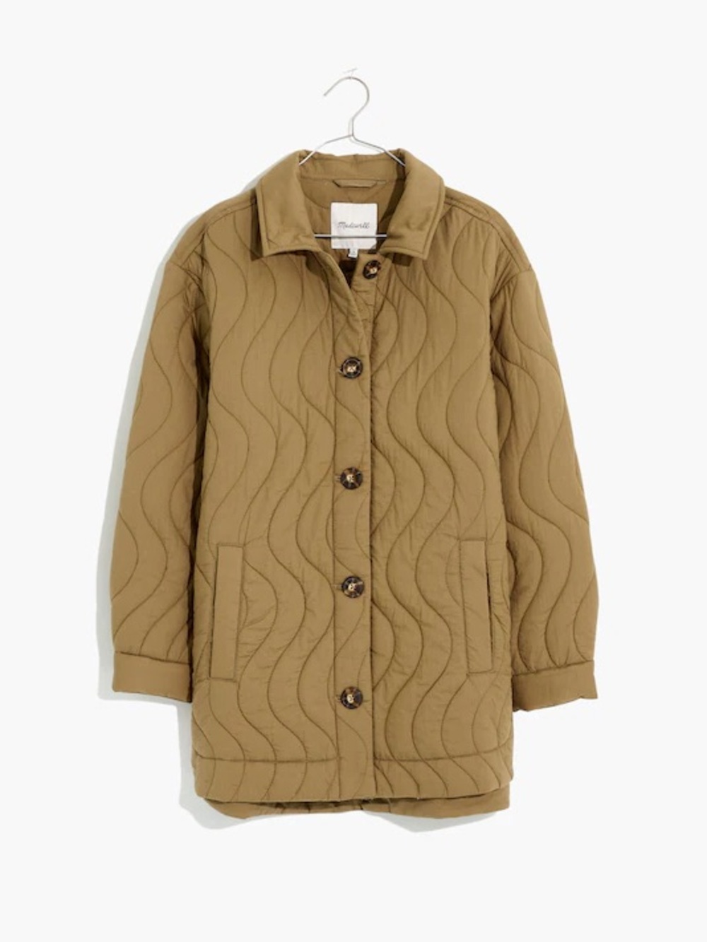 Madewell Quilted Belrose Shirt-Jacket